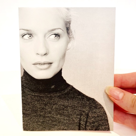 Vintage Club Monaco Note Cards with Envelopes Black White Blank Models Greeting - Picture 4 of 10